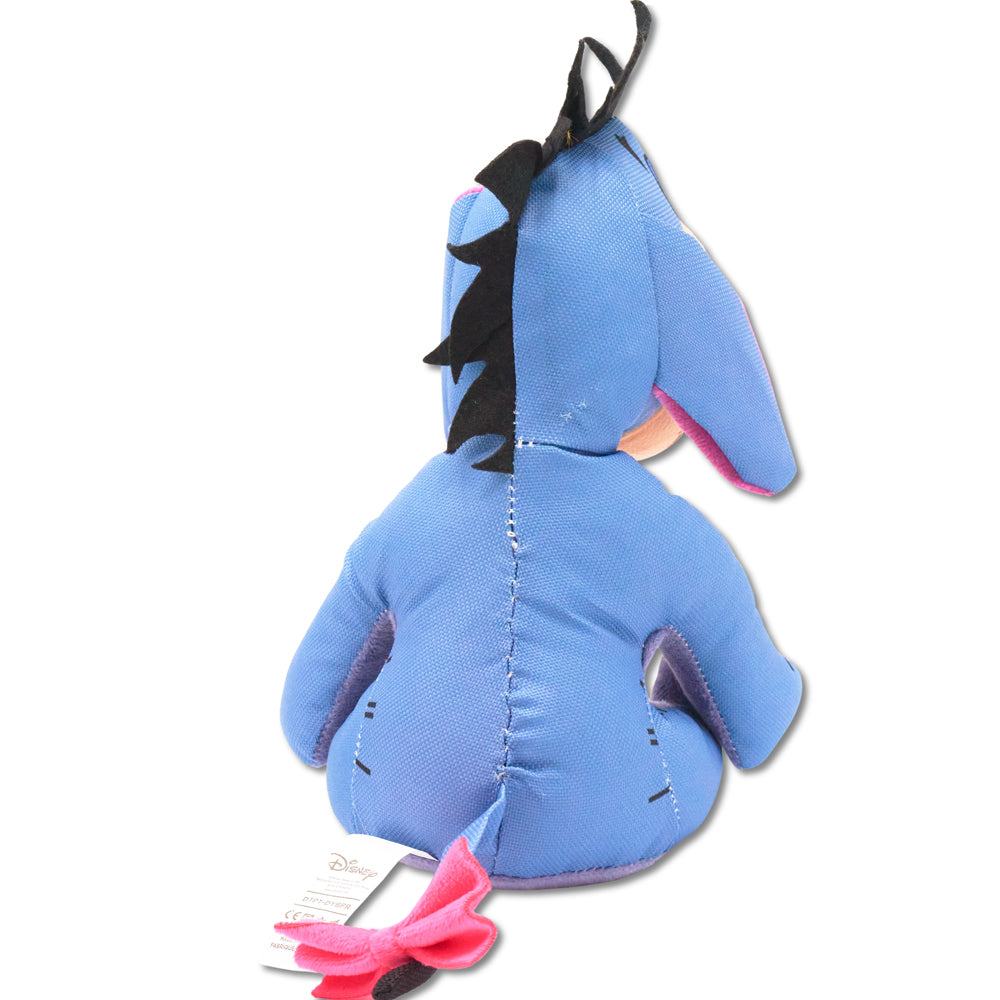 Dog Toy Ballistic Squeaker - Winnie the Pooh Eeyore Sitting Pose Blue Dog Toy Squeaky Plush Disney