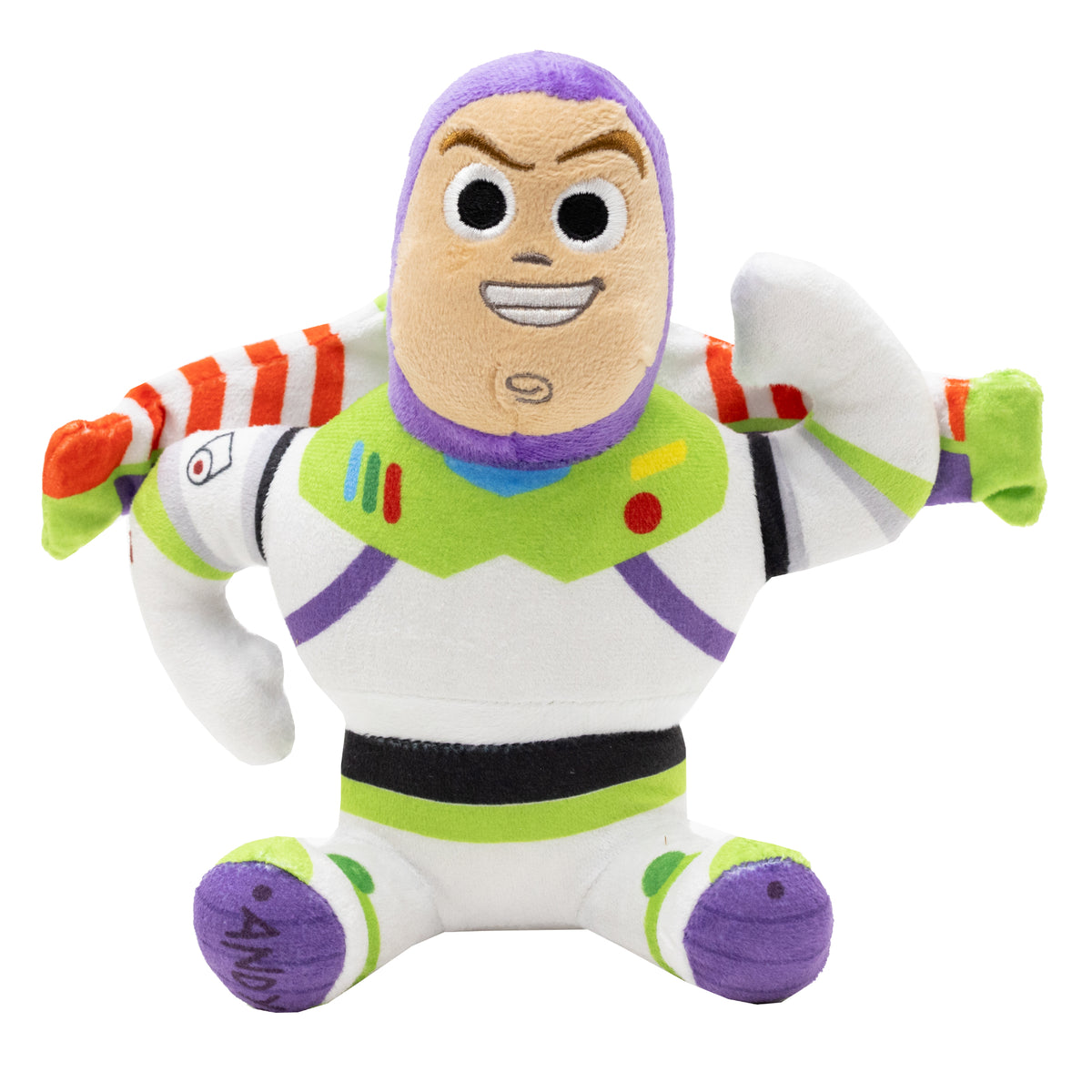 Dog Toy Squeaker Plush - Pixar Toy Story Buzz Lightyear Full Body Pose Dog Toy Squeaky Plush Disney