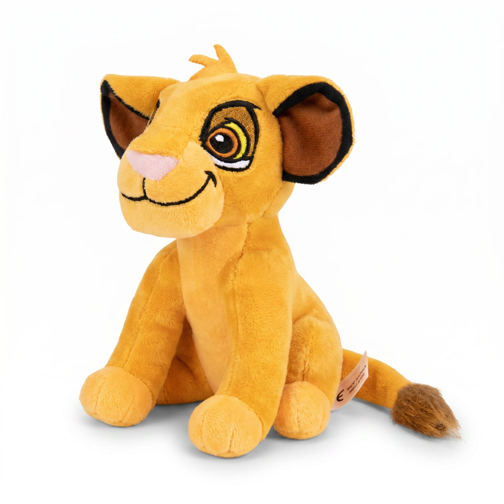 Dog Toy Squeaker Plush - Disney The Lion King Young Simba Full Body Pose Dog Toy Squeaky Plush Disney