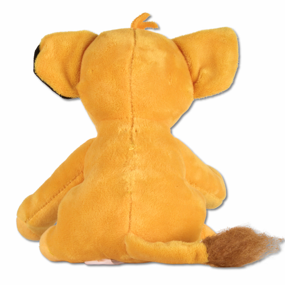 Dog Toy Squeaker Plush - Disney The Lion King Young Simba Full Body Pose Dog Toy Squeaky Plush Disney