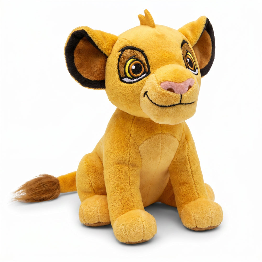 Dog Toy Squeaker Plush - Disney The Lion King Young Simba Full Body Pose Dog Toy Squeaky Plush Disney