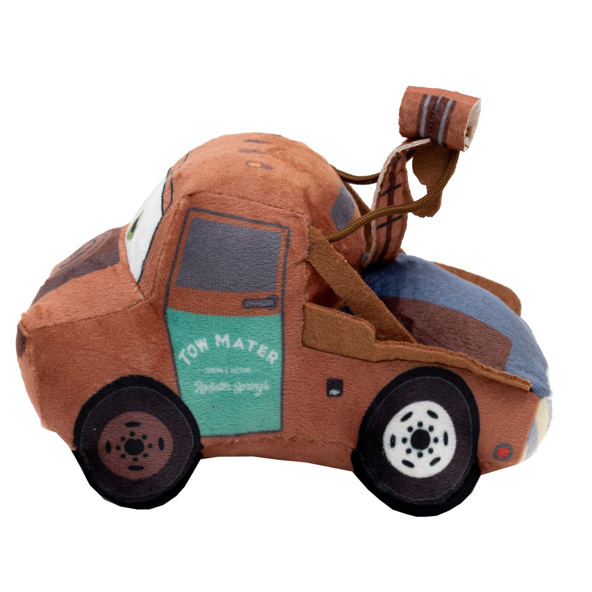 Dog Toy Squeaky Plush 2-Piece Set, Disney Pixar Cars, Lightning McQueen, Tow Mater Dog Toy Squeaky Plush Disney