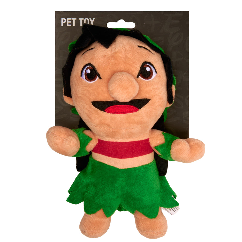Dog Toy Squeaker Plush - Lilo and Stitch Lilo Hula Dance Full Body Pose Dog Toy Squeaky Plush Disney