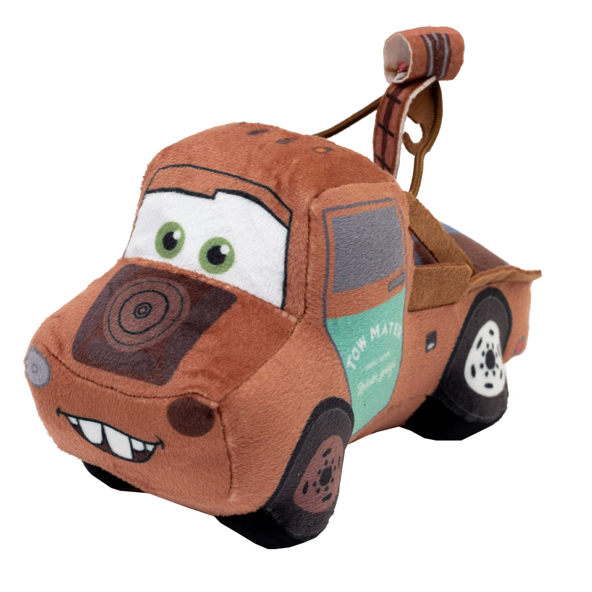 Dog Toy Squeaker Plush - Pixar Car Sir Tow Mater KG Tow Truck Replica Dog Toy Squeaky Plush Disney