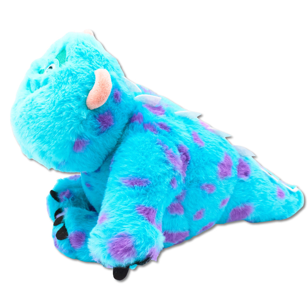 Dog Toy Squeaker Plush - Monsters, Inc. Furry Sulley Full Body Sitting Pose Dog Toy Squeaky Plush Disney