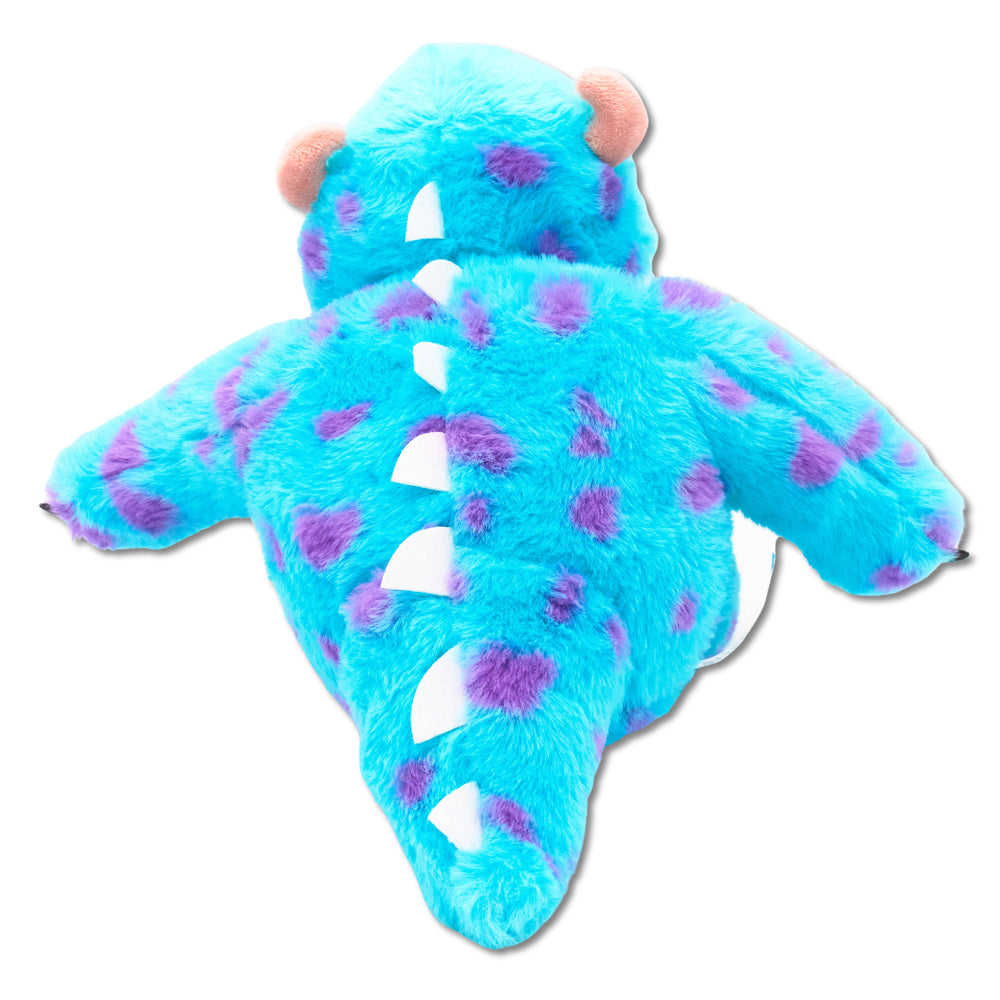 Dog Toy Squeaker Plush - Monsters, Inc. Furry Sulley Full Body Sitting Pose Dog Toy Squeaky Plush Disney