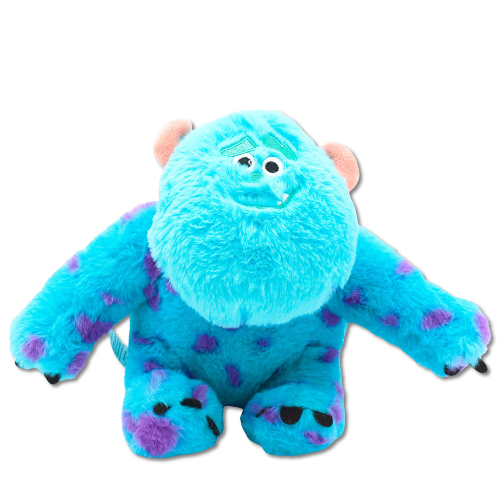 Dog Toy Squeaker Plush - Monsters, Inc. Furry Sulley Full Body Sitting Pose Dog Toy Squeaky Plush Disney