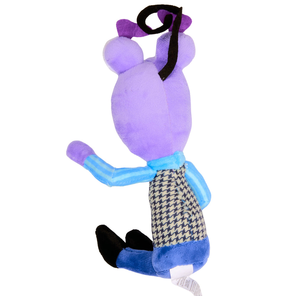 Dog Toy Squeaker Plush - Pixar Inside Out Fear Full Body Pose Dog Toy Squeaky Plush Disney