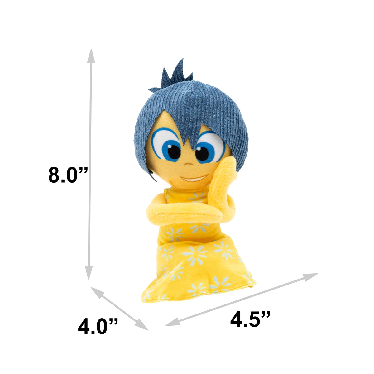 Dog Toy Squeaker Plush - Pixar Inside Out Joy Full Body Pose Dog Toy Squeaky Plush Disney