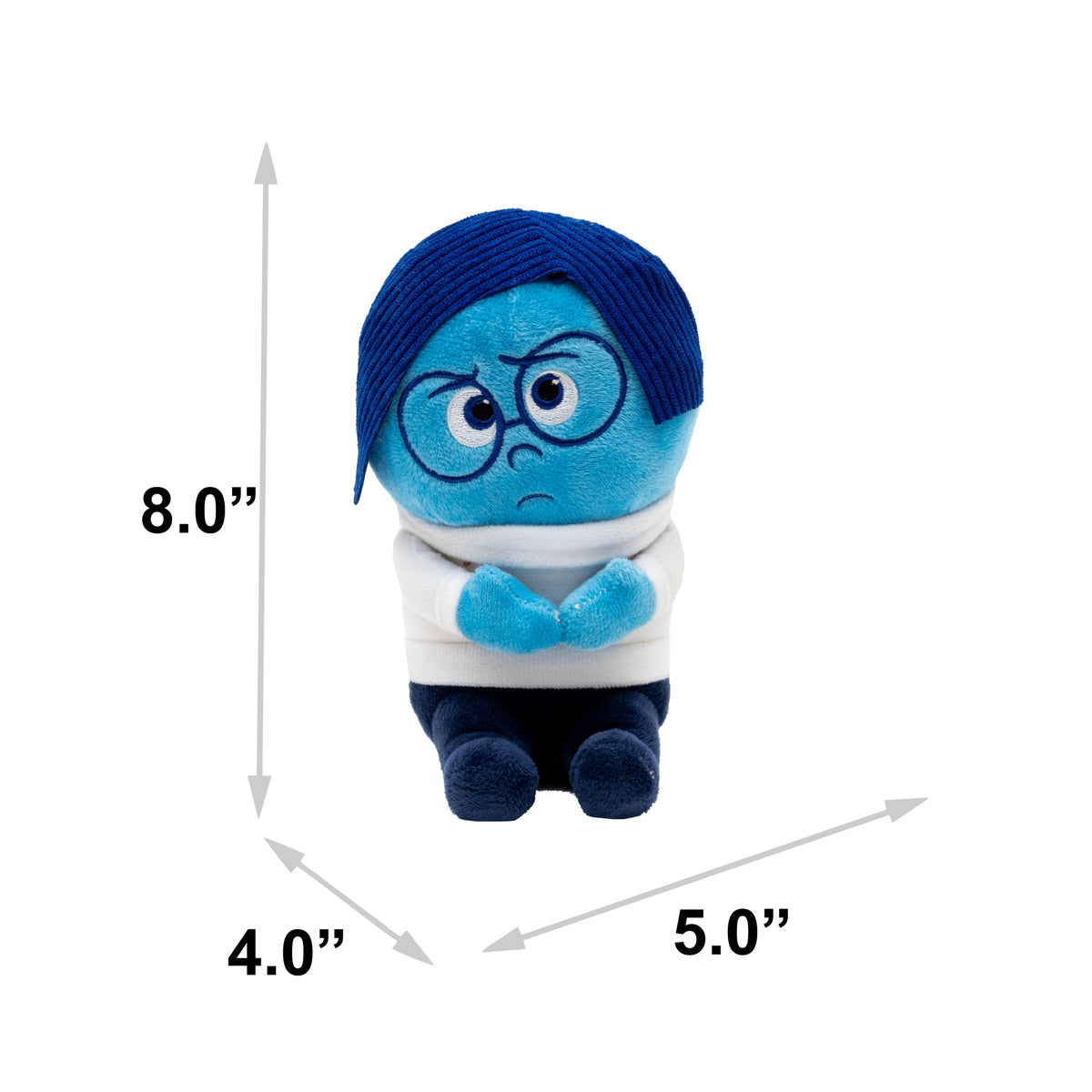 Dog Toy Squeaker Plush - Pixar Inside Out Sadness Full Body Pose Dog Toy Squeaky Plush Disney