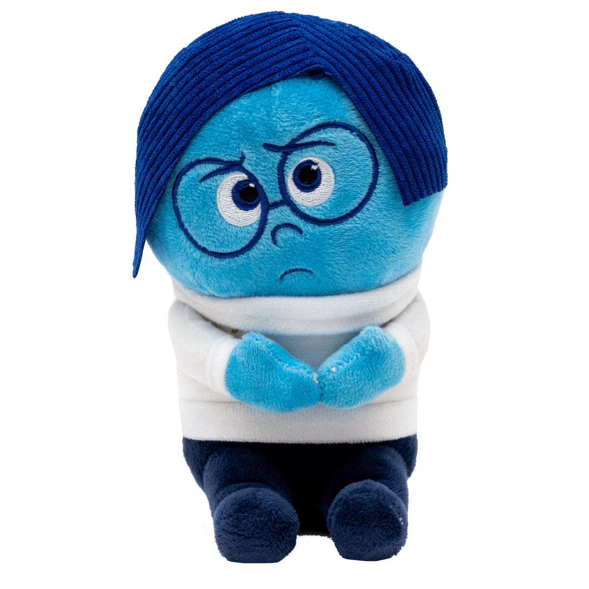Dog Toy Squeaker Plush - Pixar Inside Out Sadness Full Body Pose Dog Toy Squeaky Plush Disney