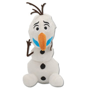 Dog Toy Squeaker Plush - Frozen Olaf Surprised Sitting Pose Dog Toy Squeaky Plush Disney