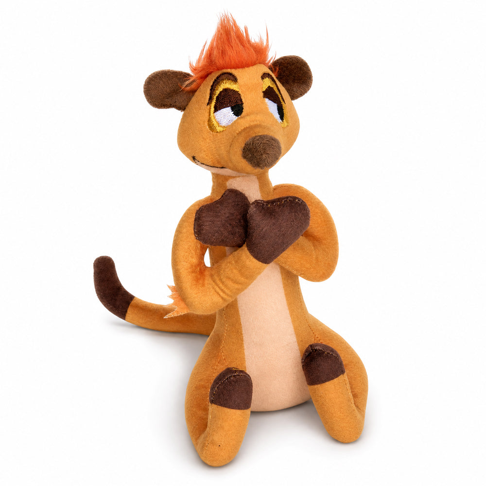 Dog Toy Squeaker Plush - Disney The Lion King Timon Full Body Pose Dog Toy Squeaky Plush Disney