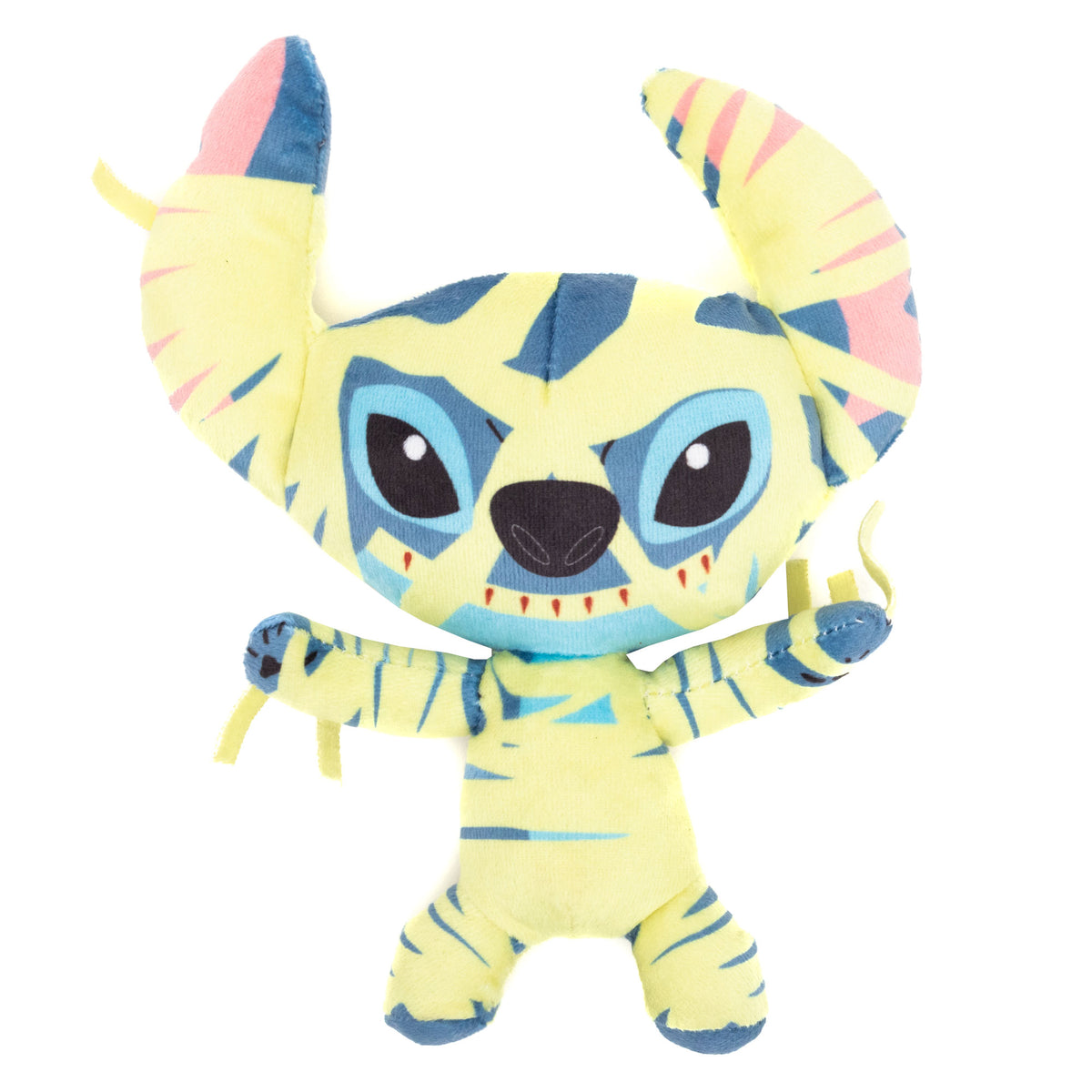 Dog Toy Squeaker Plush - Lilo & Stitch Halloween Mummy Stitch Full Body Pose Dog Toy Squeaky Plush Disney