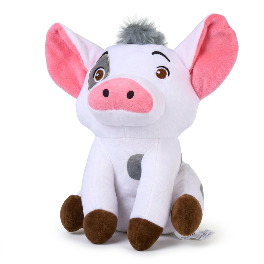 Dog Toy Squeaker Plush - Moana Pua Full Body Sitting Pose Dog Toy Squeaky Plush Disney