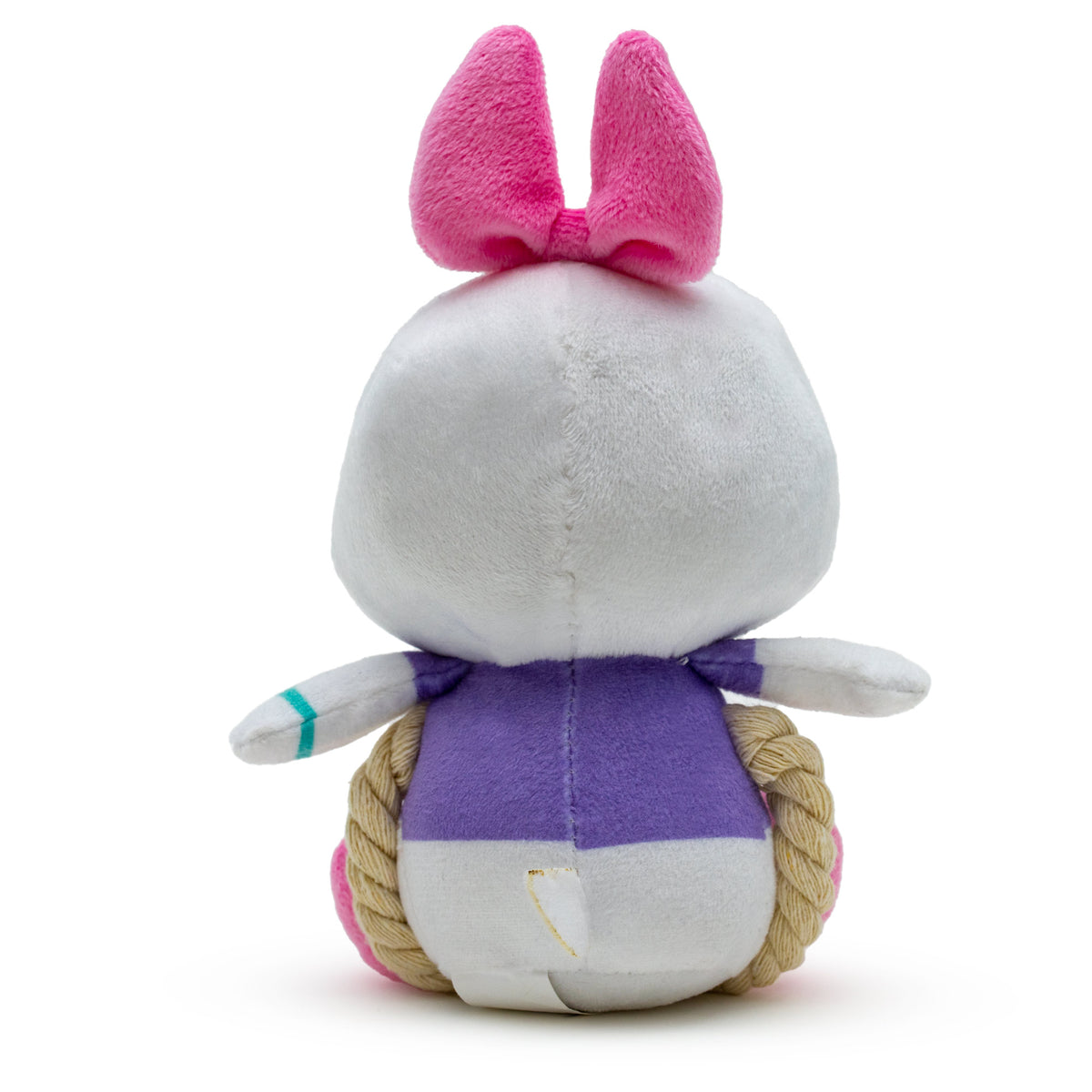 Dog Toy Squeaker Plush with Rope - Disney Daisy Duck Chibi Sitting Pose Dog Toy Squeaky Plush Disney