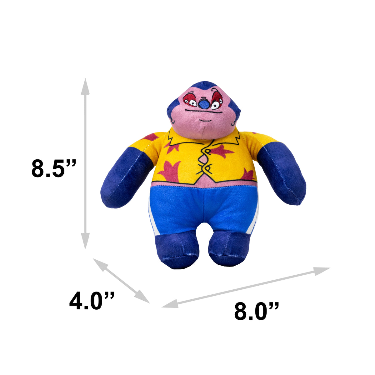 Dog Toy Squeaker Plush - Lilo and Stitch Stitch Jumba Full Body Standing Pose Dog Toy Squeaky Plush Disney