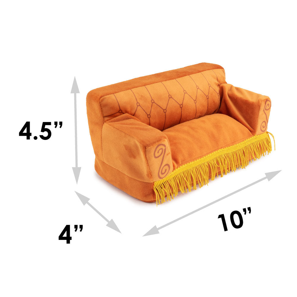 Dog Toy Squeaker Plush - Friends Central Perk Couch Dog Toy Squeaky Plush Friends