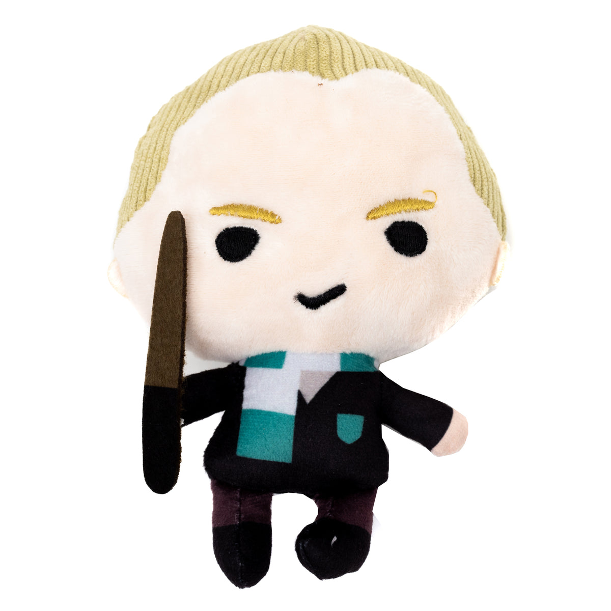 Dog Toy Squeaker Plush - Harry Potter Draco Malfoy Standing Charm Full Body Pose Dog Toy Squeaky Plush Harry Potter