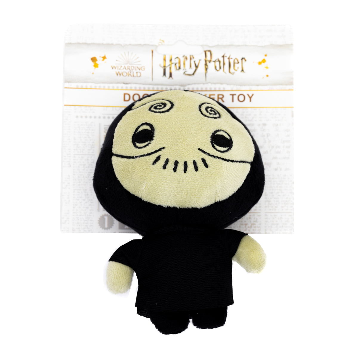 Dog Toy Squeaker Plush - Harry Potter Chibi Death Eater Full Body Pose Dog Toy Squeaky Plush Harry Potter