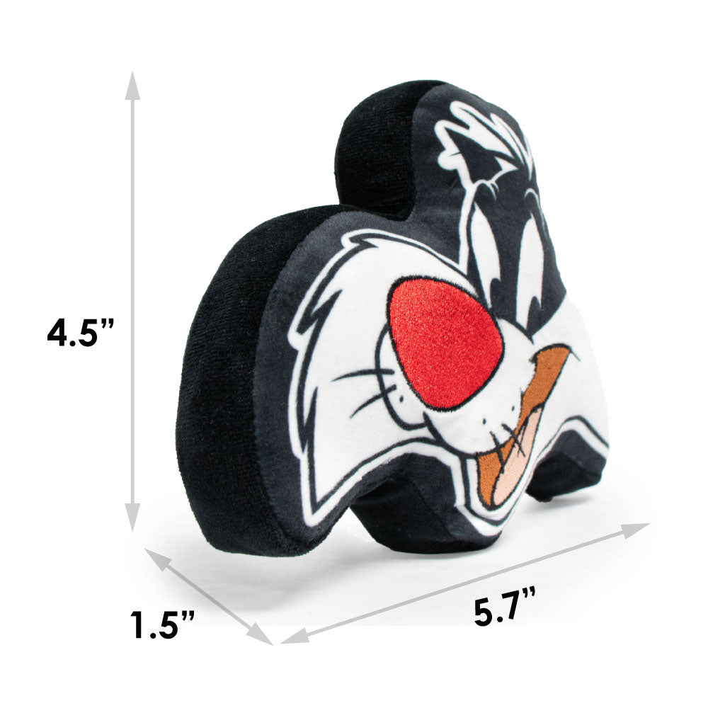 Dog Toy Squeaky Plush - Looney Tunes Sylvester the Cat Smiling Dog Toy Squeaky Plush Looney Tunes
