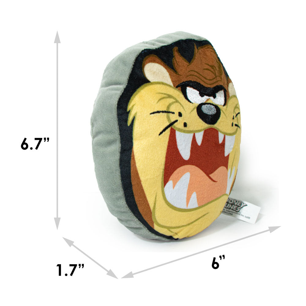 Dog Toy Squeaky Plush - Looney Tunes Taz Growling Face Dog Toy Squeaky Plush Looney Tunes