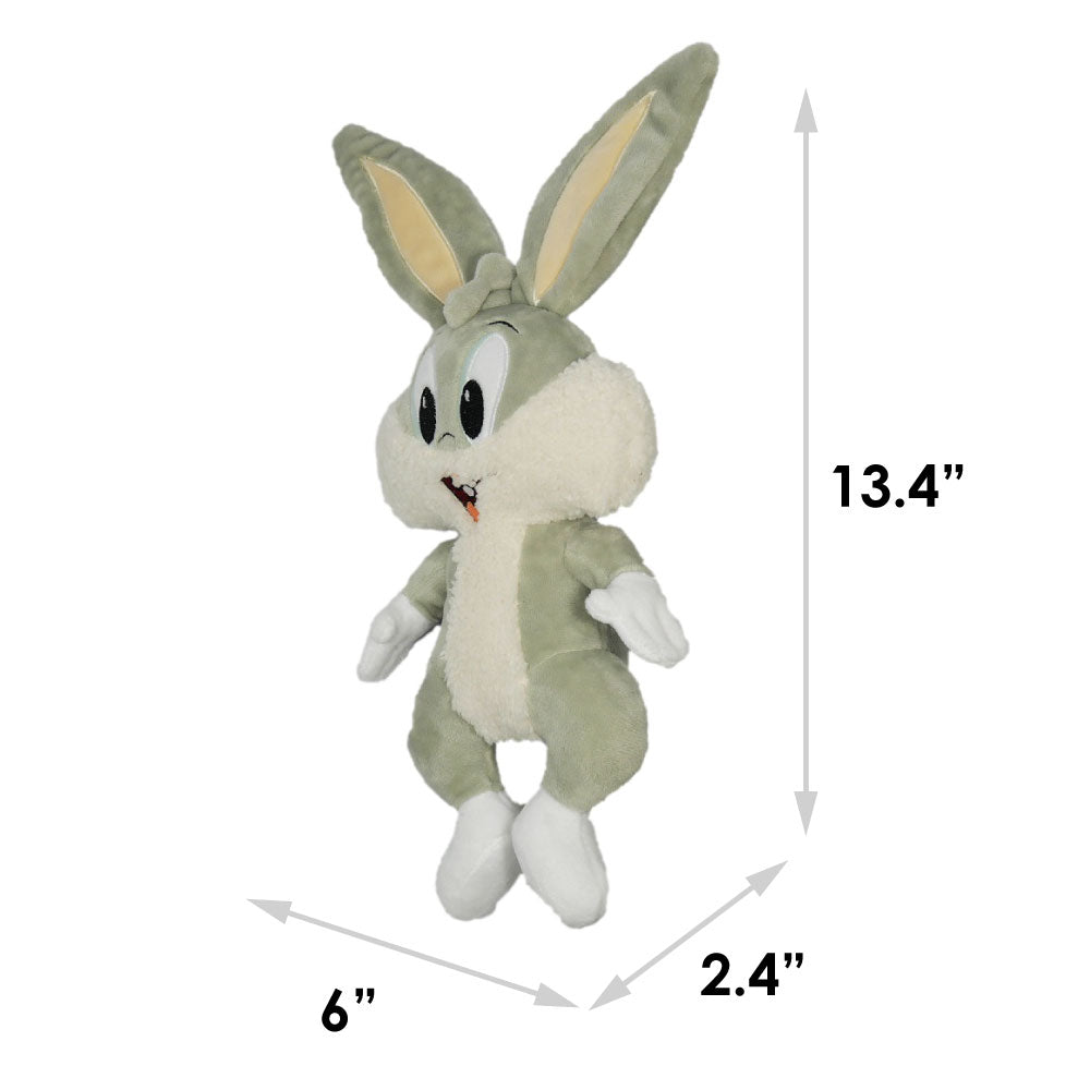 Dog Toy Squeaker Plush - Looney Tunes Bugs Bunny Full Body Dog Toy Squeaky Plush Looney Tunes