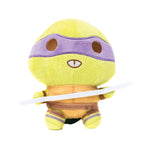 Dog Toy Squeaker Plush - Teenage Mutant Ninja Turtles Donatello Full Body Staff Pose Purple Dog Toy Squeaky Plush Nickelodeon
