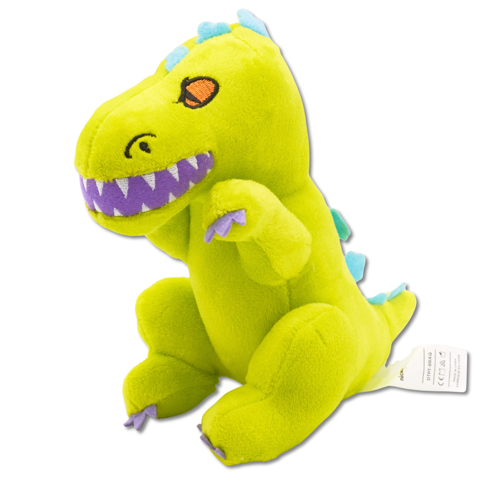 Dog Toy Squeaker Plush - Rugrats Reptar Full Body Pose Dog Toy Squeaky Plush Nickelodeon