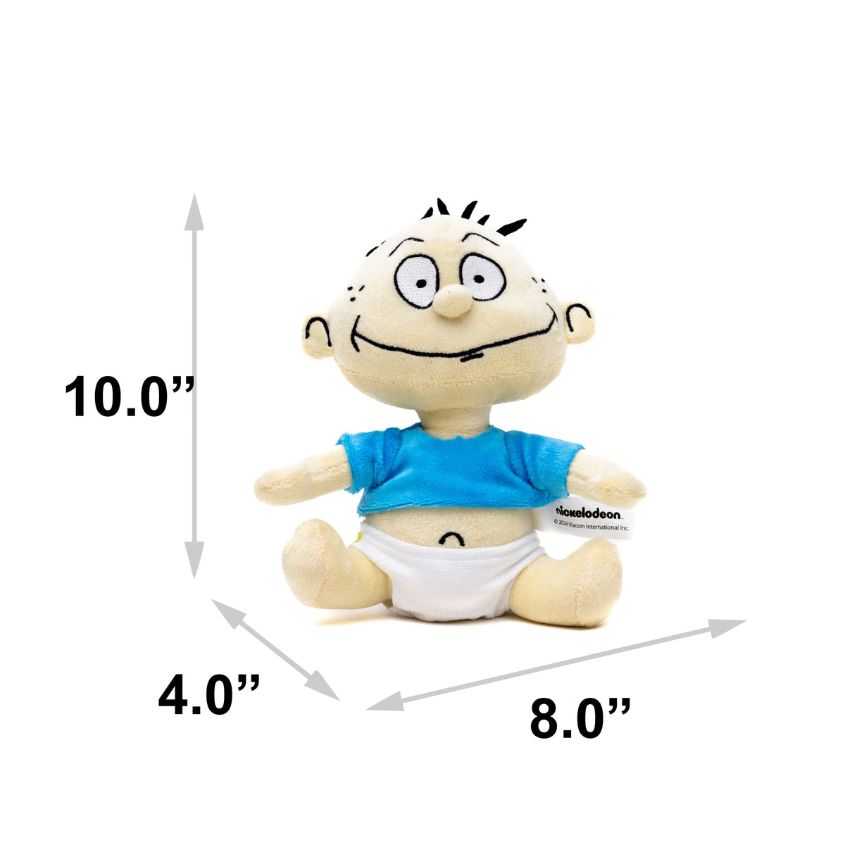 Dog Toy Squeaker Plush - Rugrats Tommy Pickles Full Body Sitting Pose Dog Toy Squeaky Plush Nickelodeon