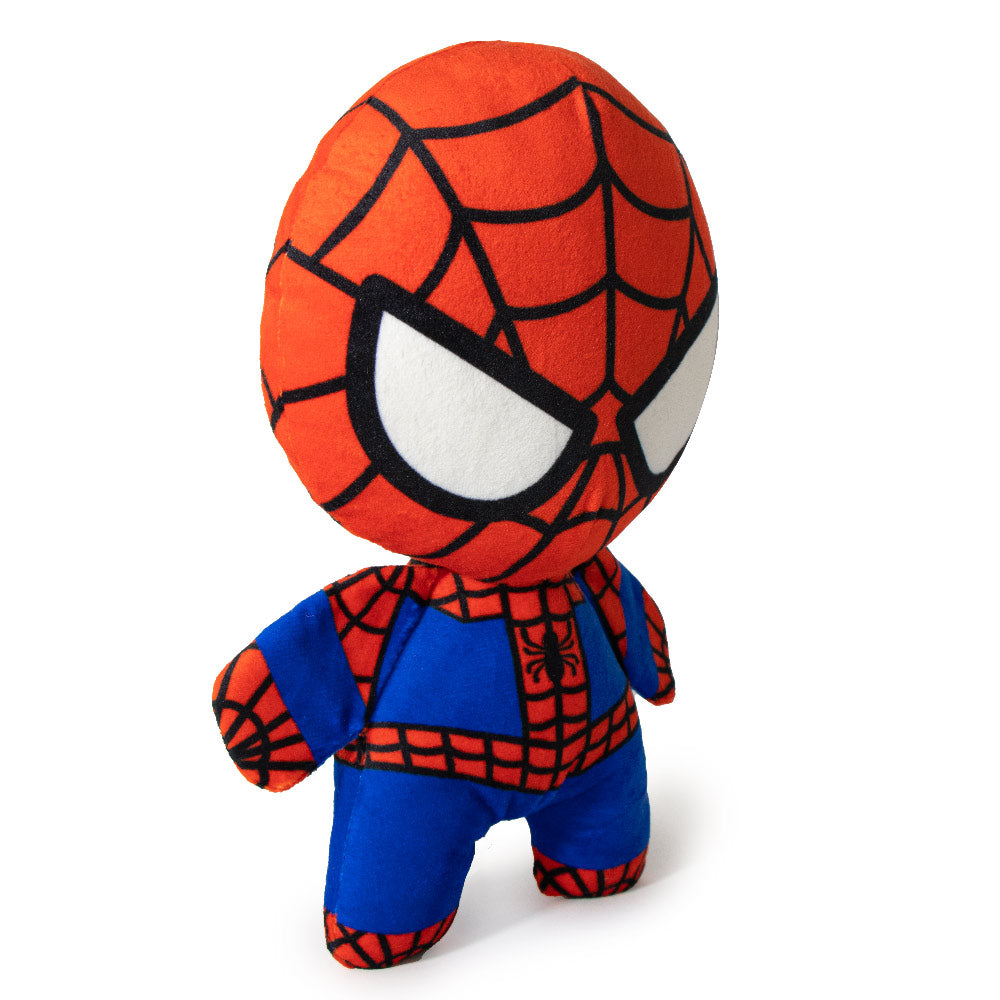 Dog Toy Squeaky Plush - Kawaii Spider-Man Standing Pose Dog Toy Squeaky Plush Marvel Comics