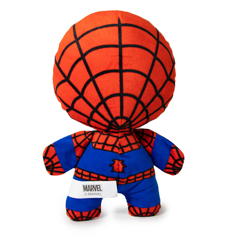 Dog Toy Squeaky Plush - Kawaii Spider-Man Standing Pose Dog Toy Squeaky Plush Marvel Comics