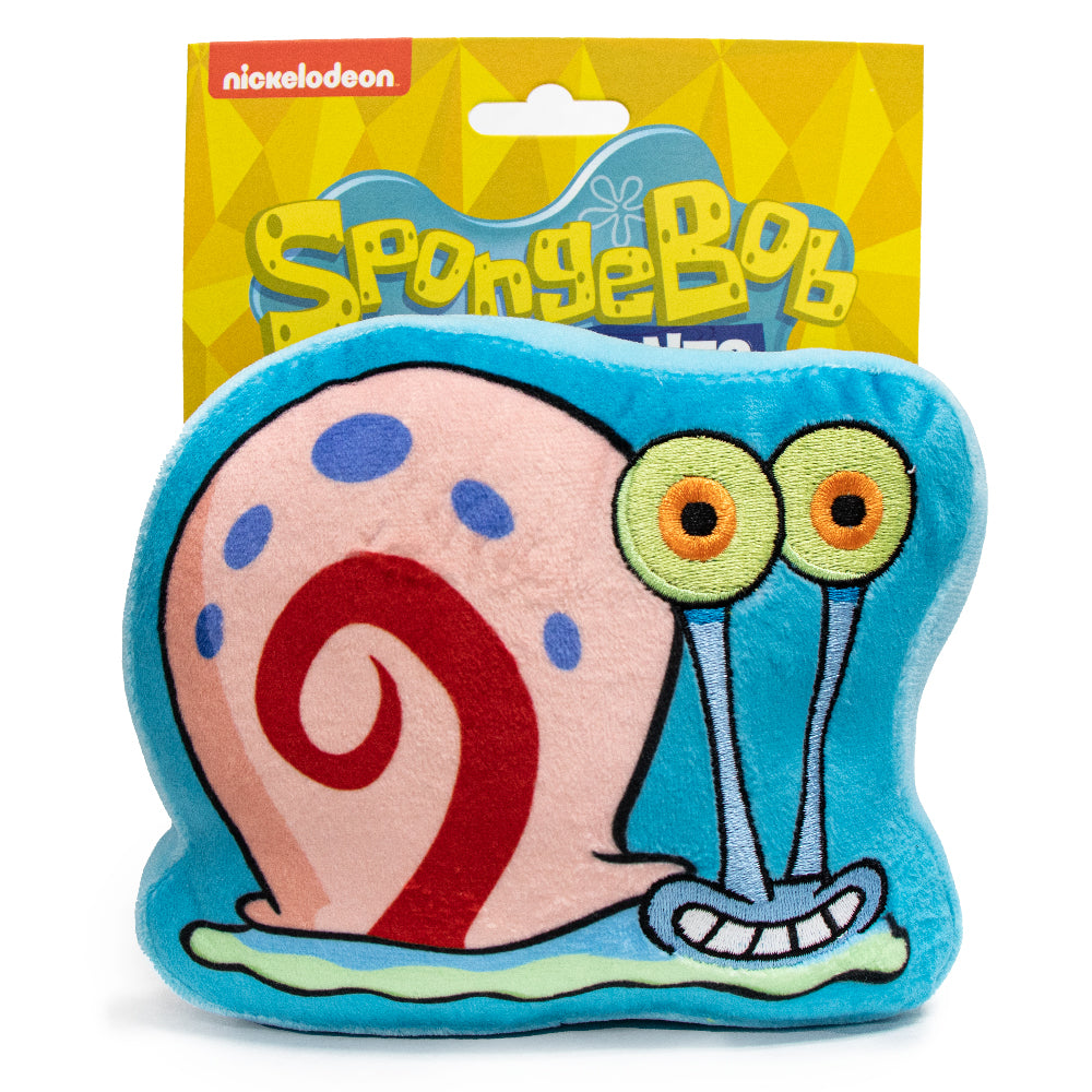 Dog Toy Squeaker Plush - SpongeBob SquarePants Gary the Snail Smiling Dog Toy Squeaky Plush Nickelodeon