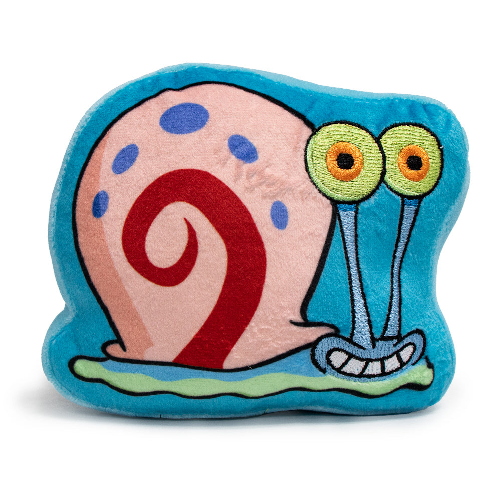 Dog Toy Squeaker Plush - SpongeBob SquarePants Gary the Snail Smiling Dog Toy Squeaky Plush Nickelodeon