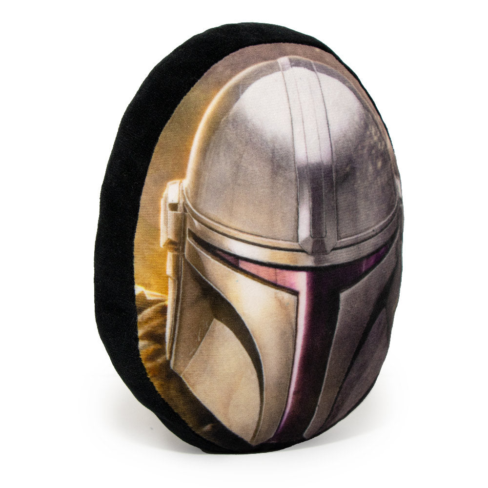 Dog Toy Squeaky Plush - Star Wars The Mandalorian Helmet Dog Toy Squeaky Plush Star Wars