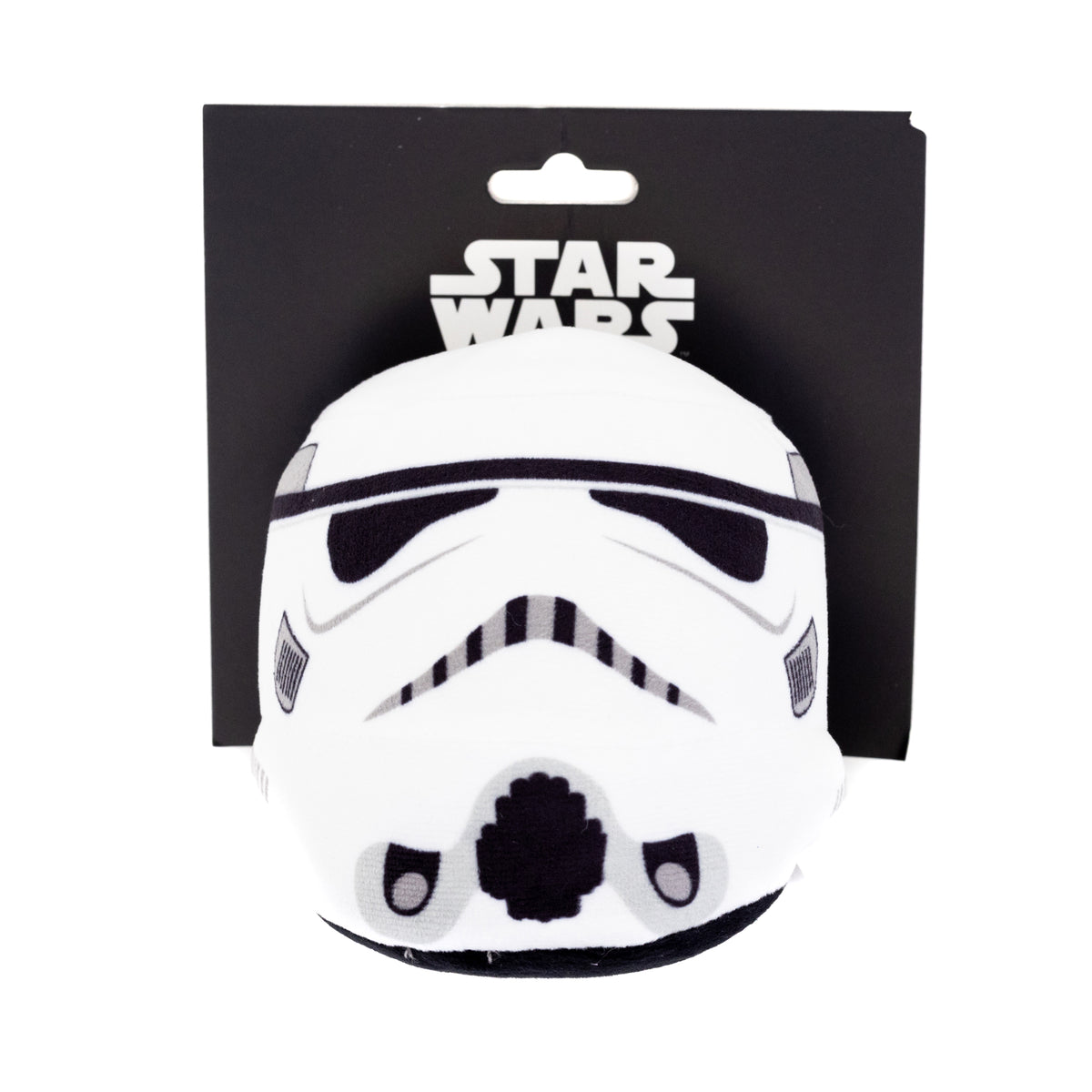Dog Toy Squeaker Plush - Stormtrooper Helmet White Dog Toy Squeaky Plush Star Wars