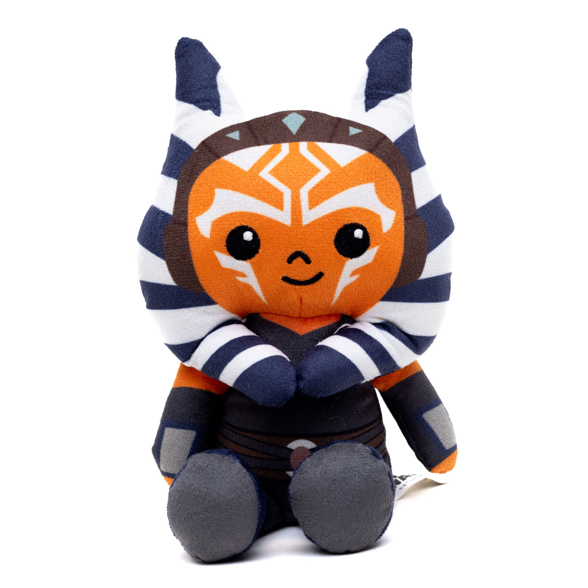 Dog Toy Squeaker Plush - Star Wars The Clone Wars Ahsoka Tano Full Body Sitting Pose Dog Toy Squeaky Plush Star Wars