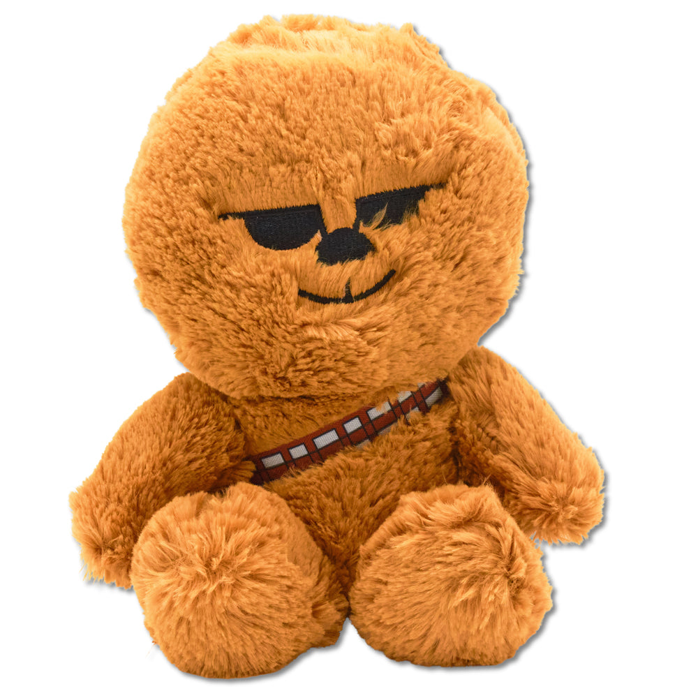 Dog Toy Squeaker Plush - Star Wars Chibi Chewbacca Sitting Pose Dog Toy Squeaky Plush Star Wars