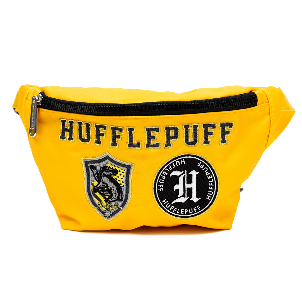 Fanny Pack - Harry Potter HUFFLEPUFF Patches Embroidered Yellow Fanny Packs Harry Potter
