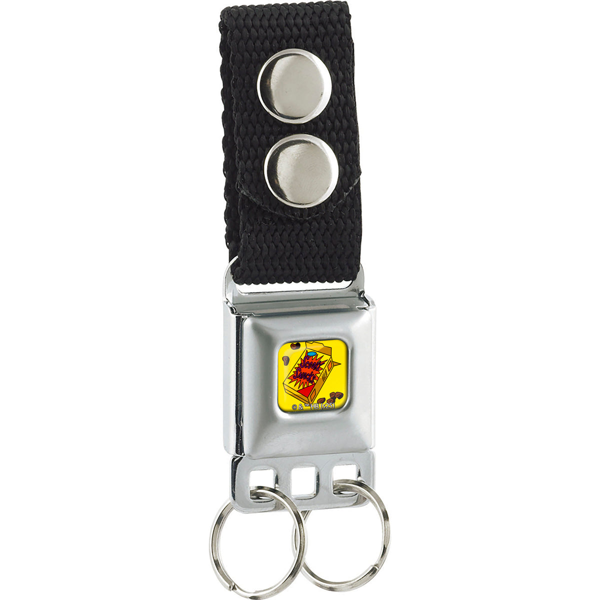 Keychain - Scooby Doo Scooby Snacks Box Full Color Yellow Keychains Scooby Doo
