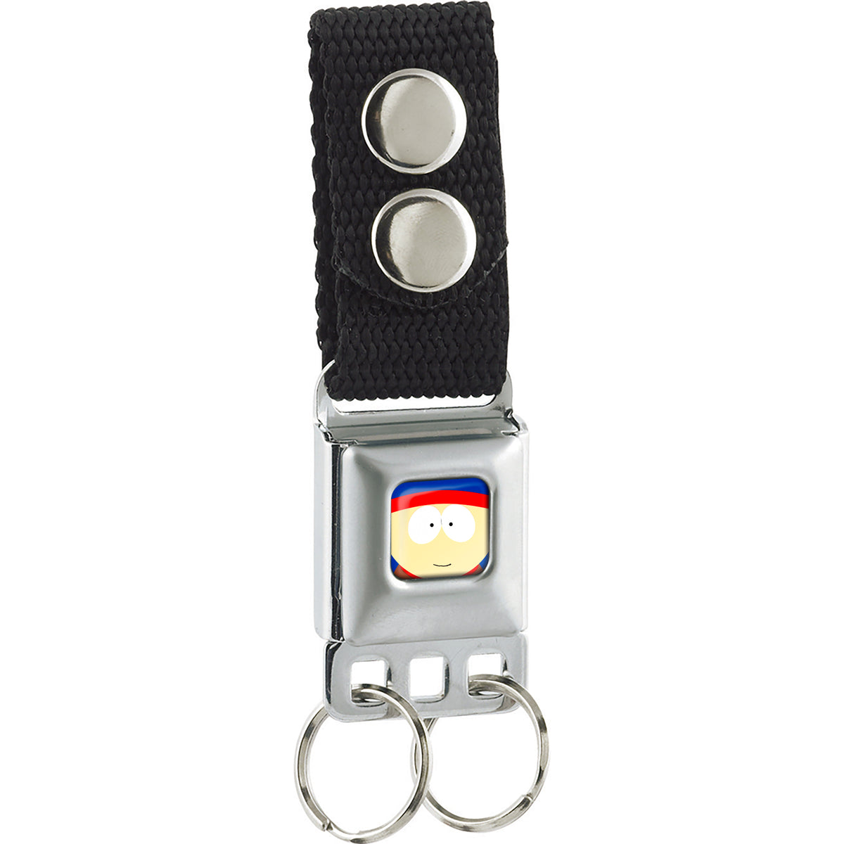 Keychain - South Park Stan March Face Close-Up Blue Keychains South Park