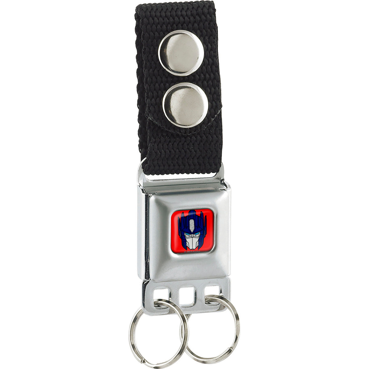 Keychain - Transformers Optimus Prime Face Full Color Red Keychains Transformers