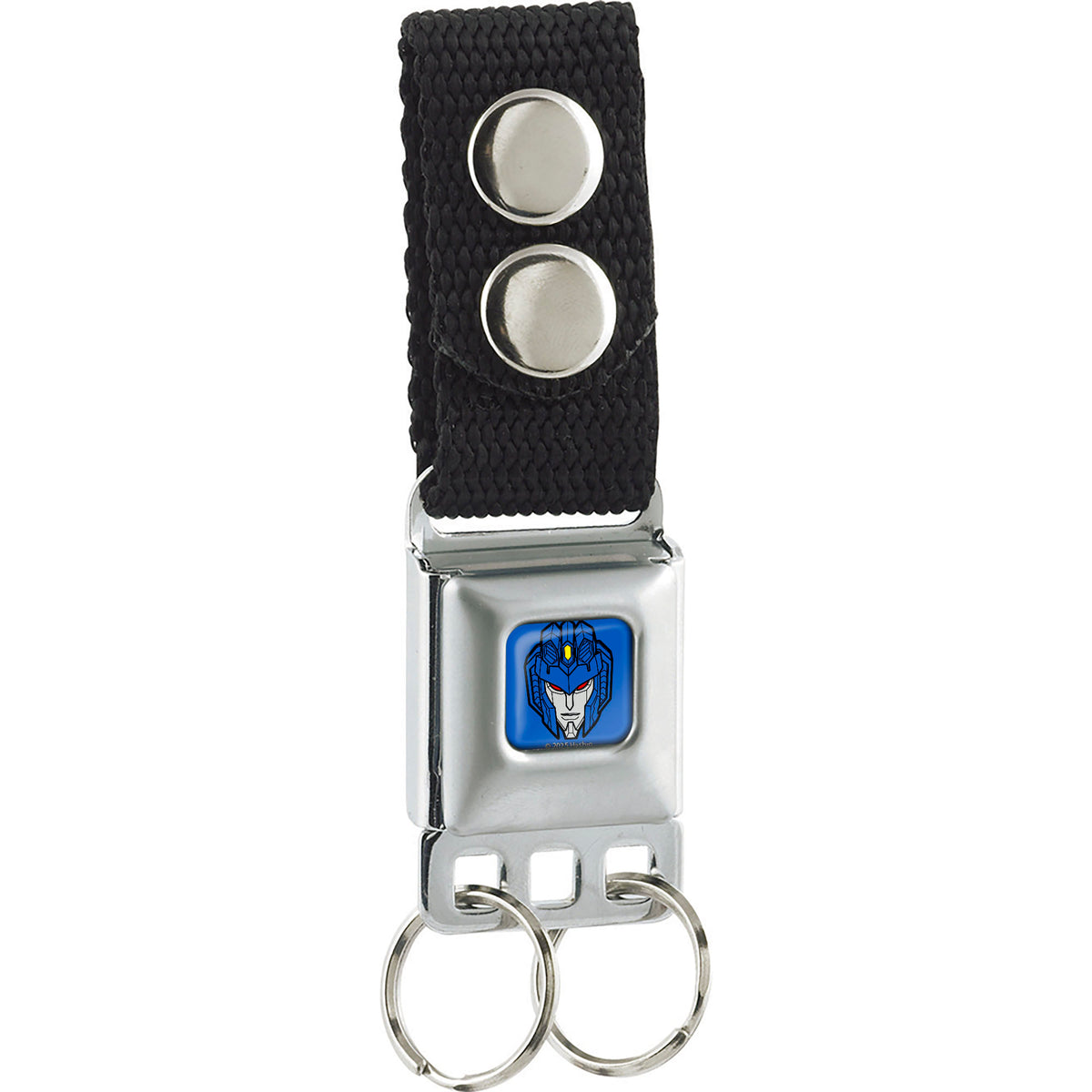 Keychain - Transformers Starscream Face Full Color Blue Keychains Transformers