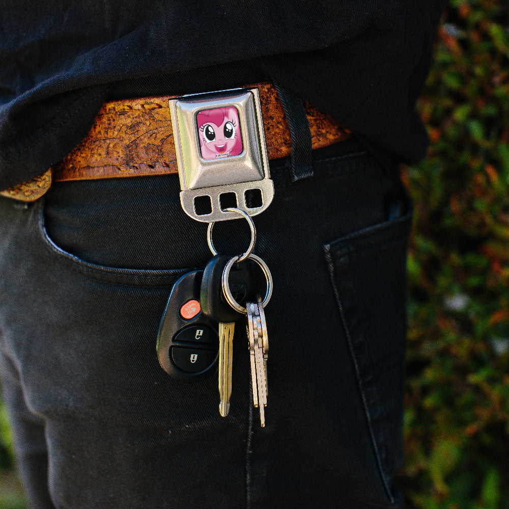 Keyholder - My Little Pony Pinkie Pie Face Close-Up Full Color Pink Key Holders Hasbro