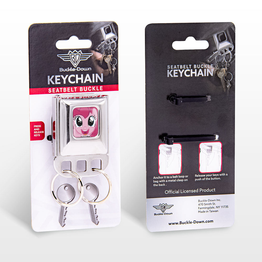 Keyholder - My Little Pony Pinkie Pie Face Close-Up Full Color Pink Key Holders Hasbro