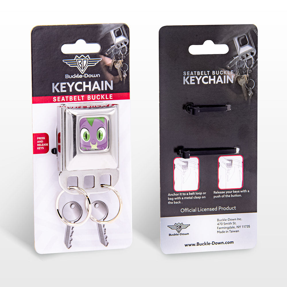 Keyholder - My Little Pony Spike Face Close-Up Full Color Lavender Key Holders Hasbro