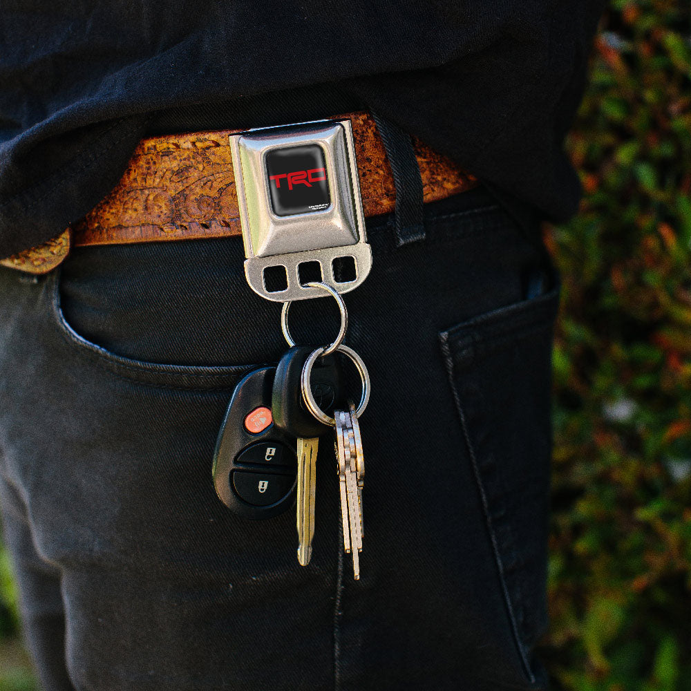 Keyholder - Toyota Racing Development TRD Logo Full Color Black/Red Key Holders Toyota