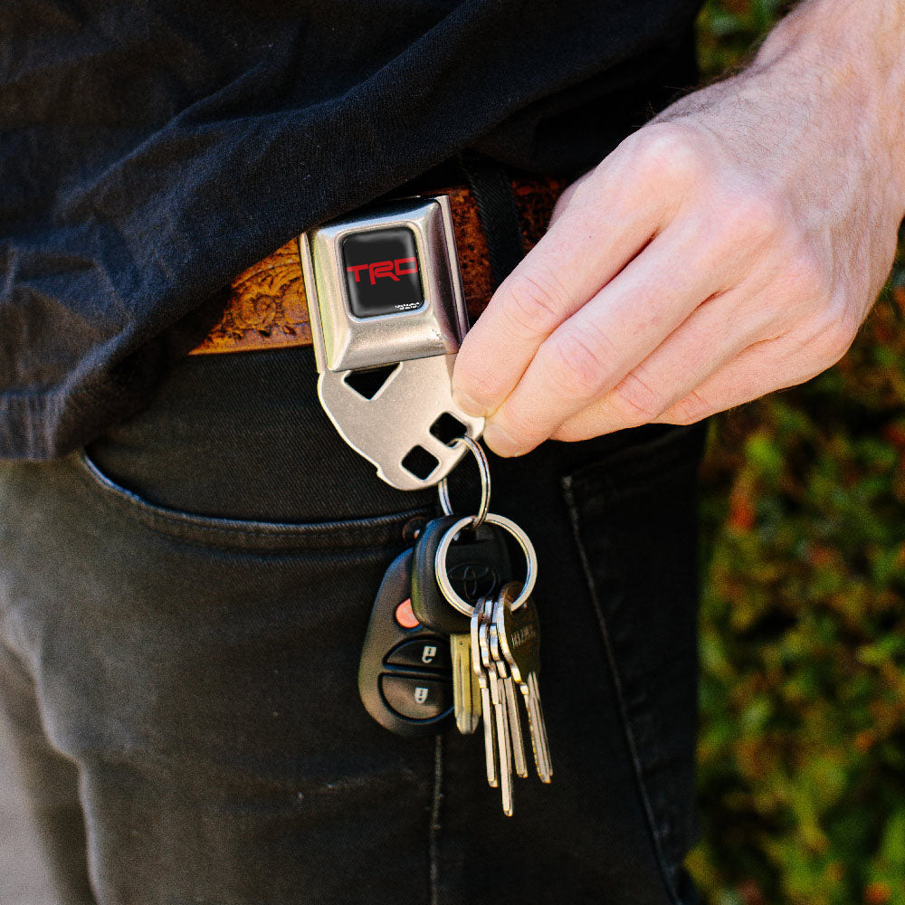Keyholder - Toyota Racing Development TRD Logo Full Color Black/Red Key Holders Toyota