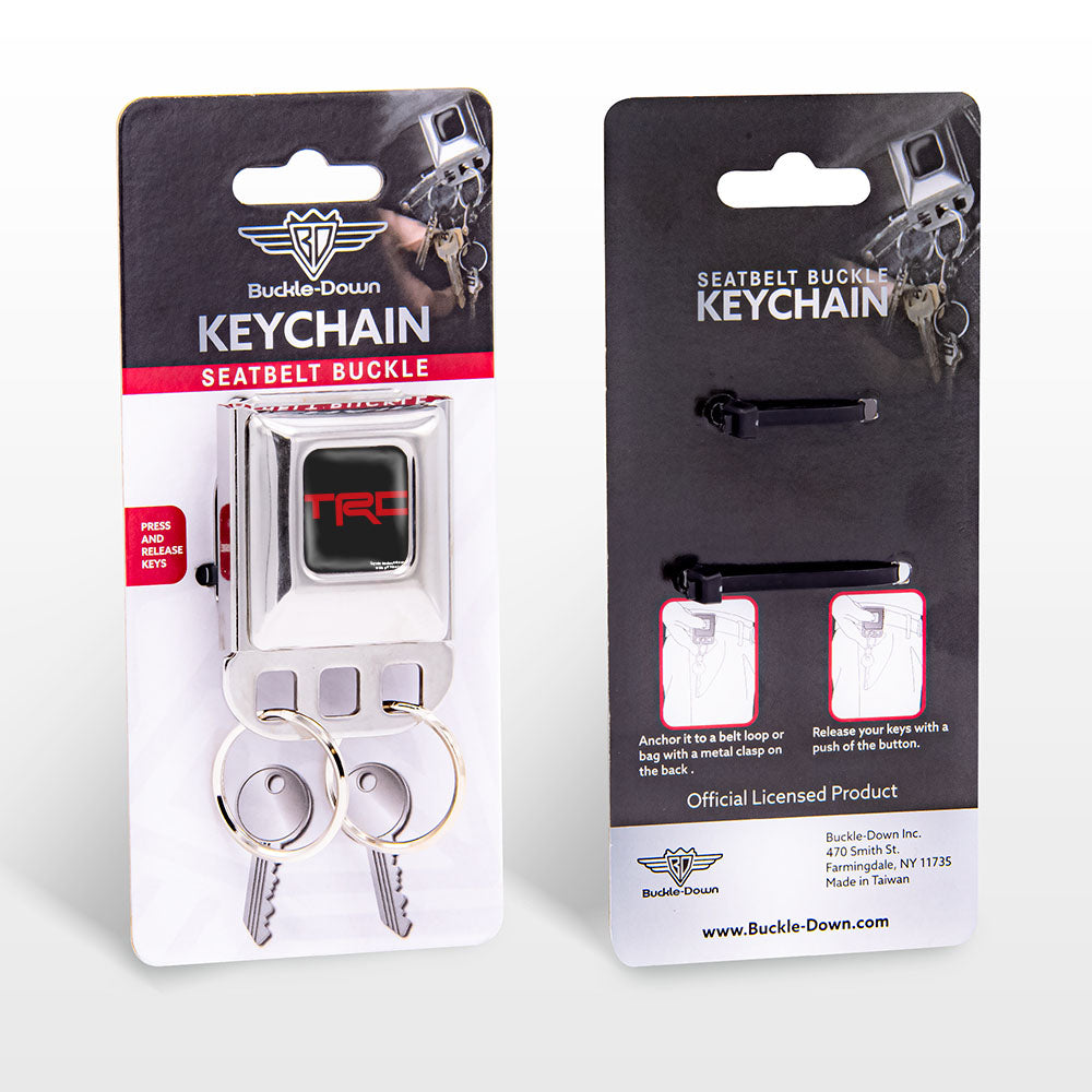 Keyholder - Toyota Racing Development TRD Logo Full Color Black/Red Key Holders Toyota