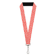 Lanyard - 1.0" - Peppermint Candies Lanyards Buckle-Down